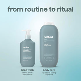 Method Hydrating Serum Hand Wash Sea + Surf 10 fl oz on kitchen counter