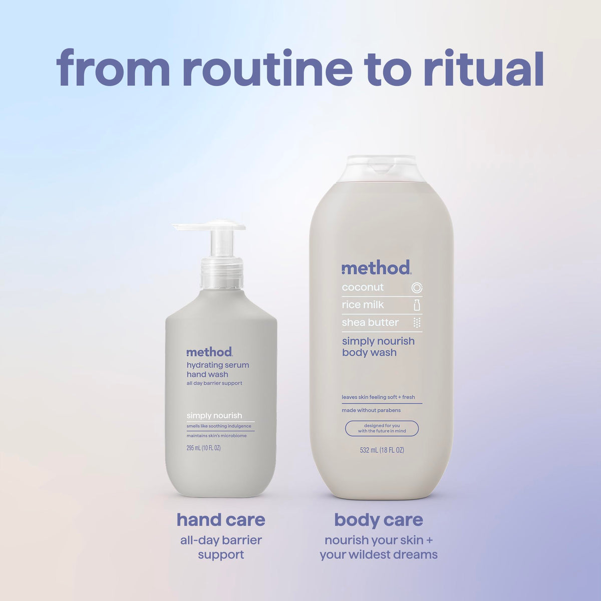 Method Hydrating Serum Hand Wash with recycled plastic packaging