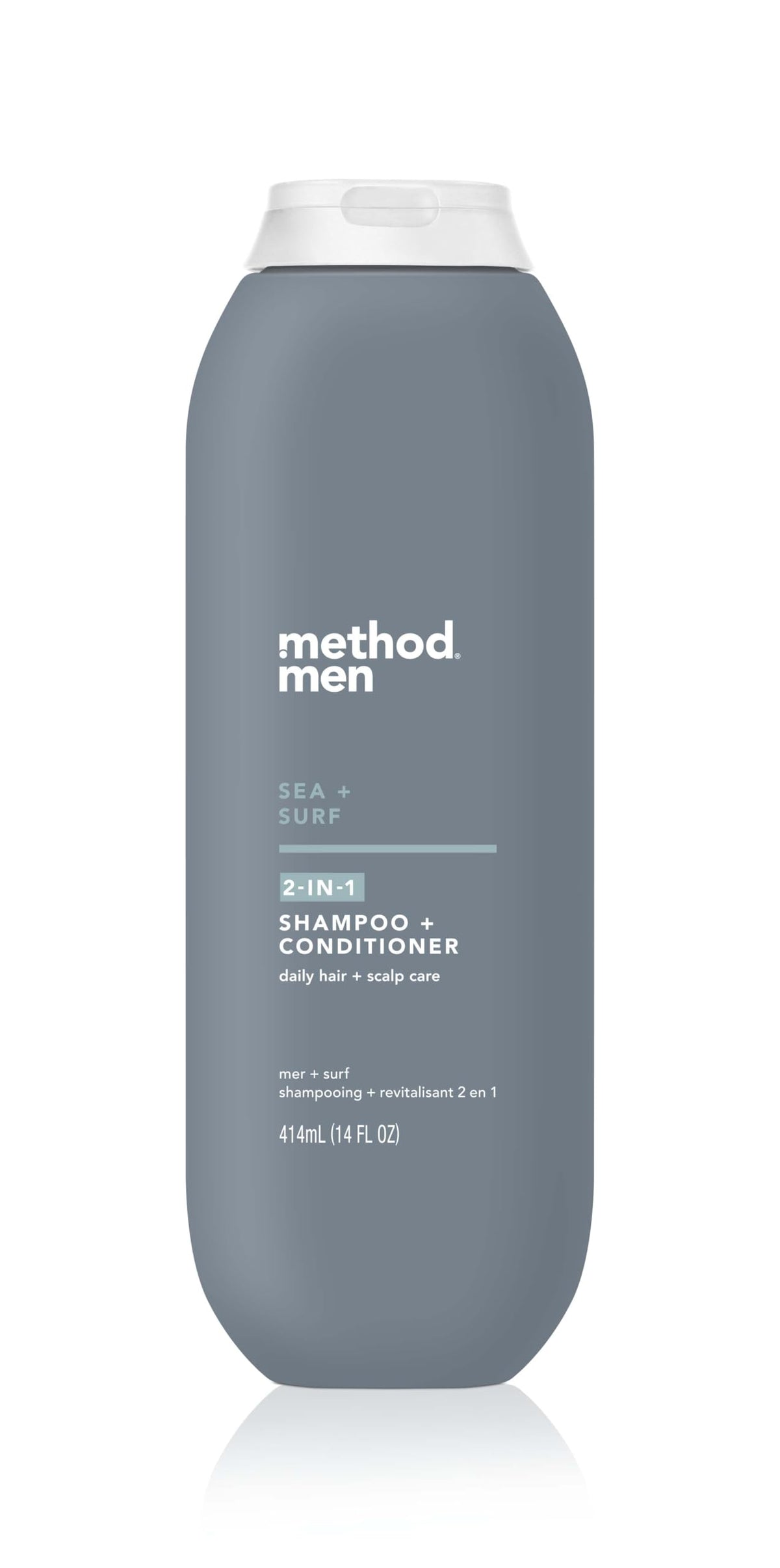 Method Men 2-in-1 Shampoo and Conditioner, Sea + Surf front view