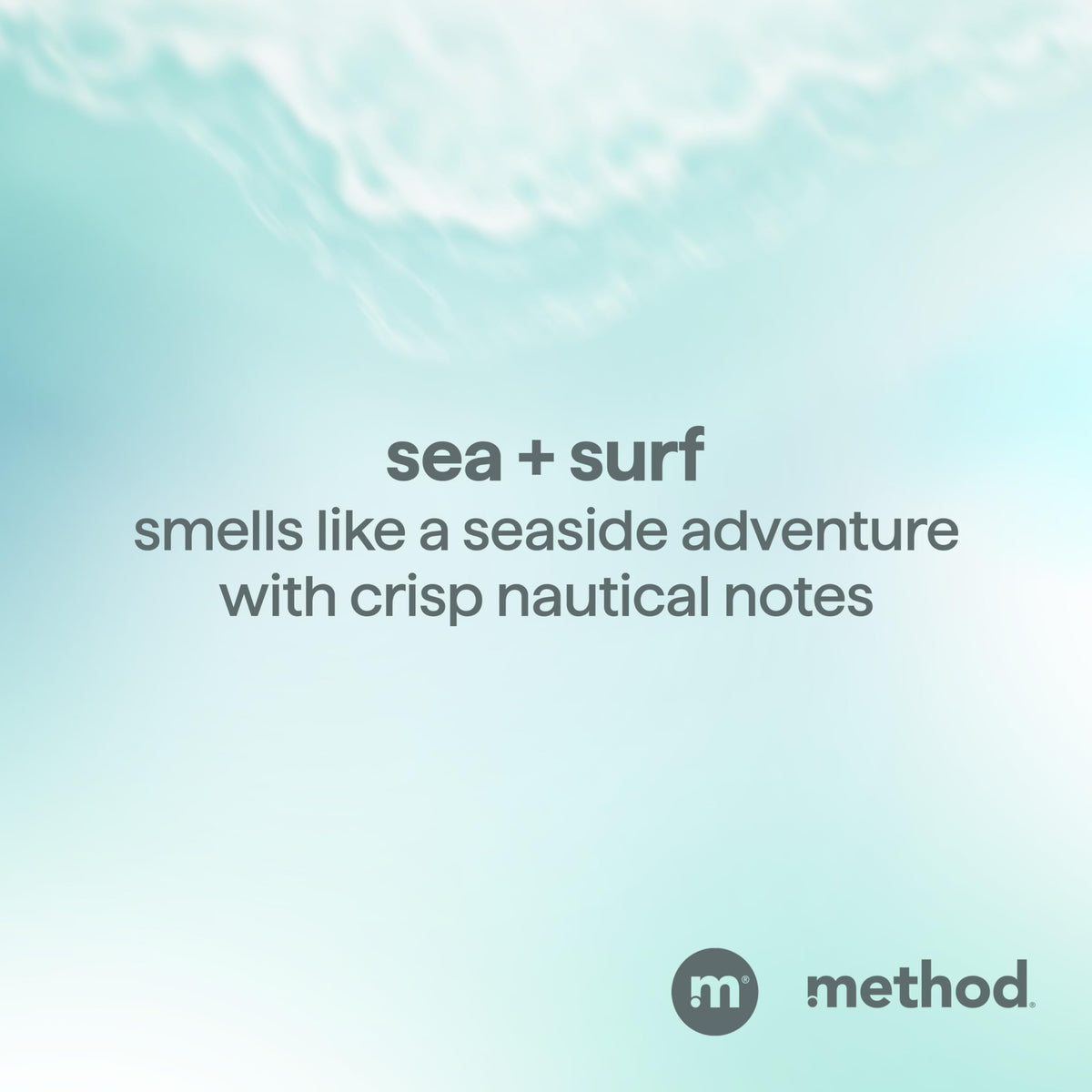 Method Men 2-in-1 Shampoo and Conditioner, Sea + Surf packaging details