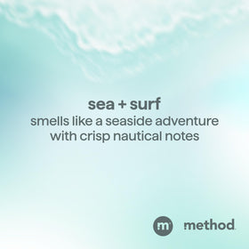 Method Men 2-in-1 Shampoo and Conditioner, Sea + Surf packaging details