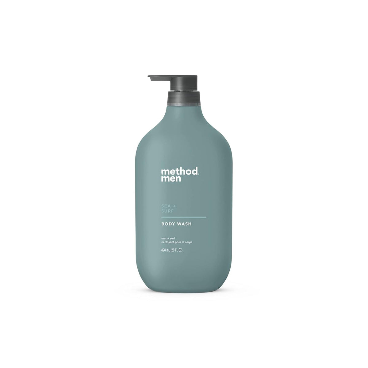 Method Men Body Wash 28 fl oz front view with Sea and Surf scent