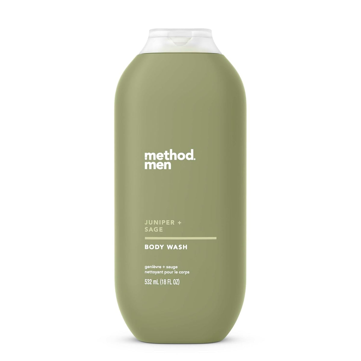 Method Men Body Wash Juniper and Sage 18 fl oz front view