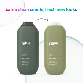 Method Men's Body Wash Juniper + Sage with natural ingredients