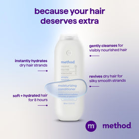 Method Moisturizing Conditioner Simply Nourish 3 Pack with coconut and shea butter