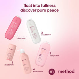 Method Pure Peace Volumizing Shampoo 14 oz lifestyle shot