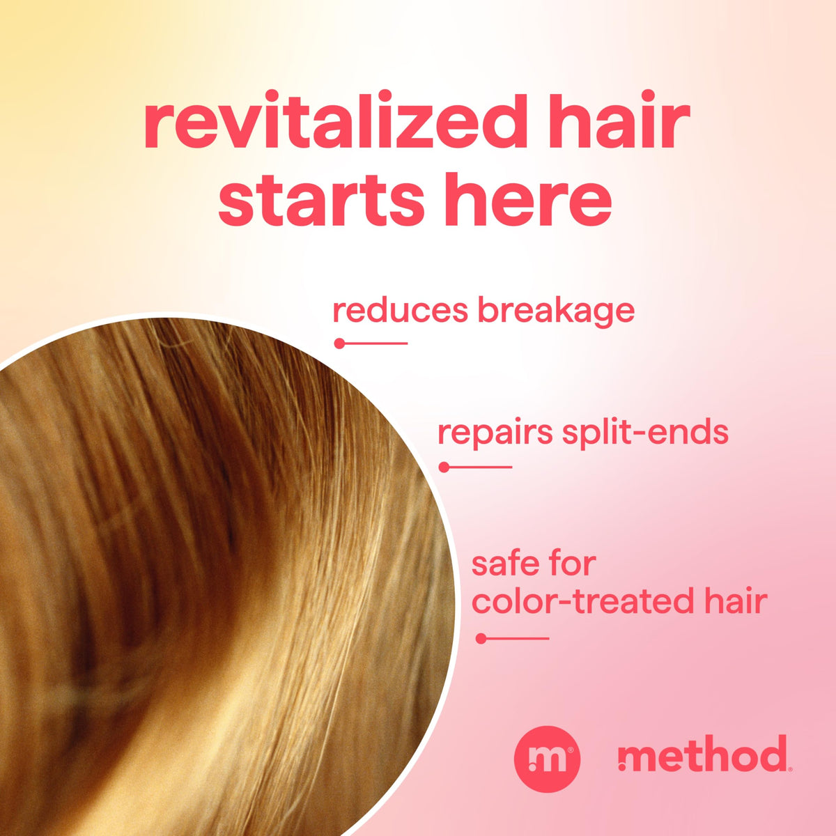 Method Repairing Conditioner Island Mist label close-up