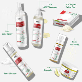 MFL MADE FOR LOCS Aloe Vera Refresher Spray 8 oz lifestyle scene
