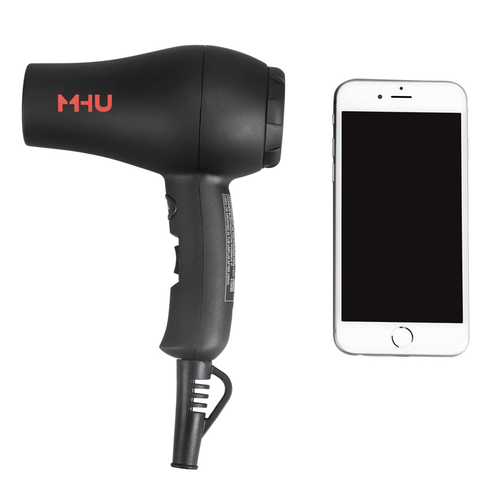 MHD Mini Travel Hair Dryer with concentrator attachment