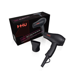 MHD Mini Travel Hair Dryer with cool shot button highlighted