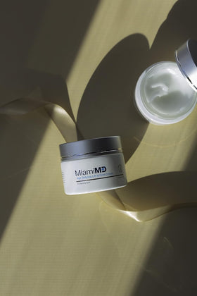 MiamiMD Age-Defying Lift & Firm Cream 50ml with skincare routine