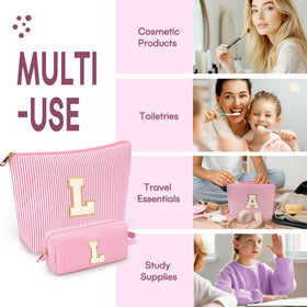 mibasies small makeup bag used as a pencil case