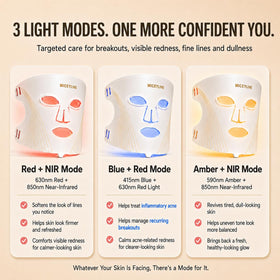 MICEYLIVE LED Face Mask packaging and travel bag