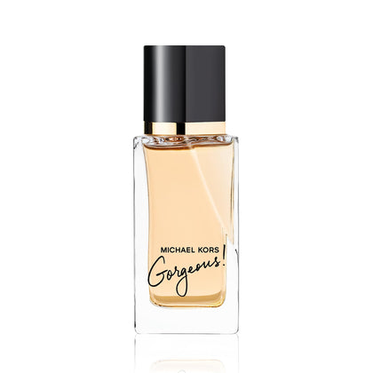 Michael Kors Gorgeous Eau de Parfum 1.01 fl oz front view with matte black cap
