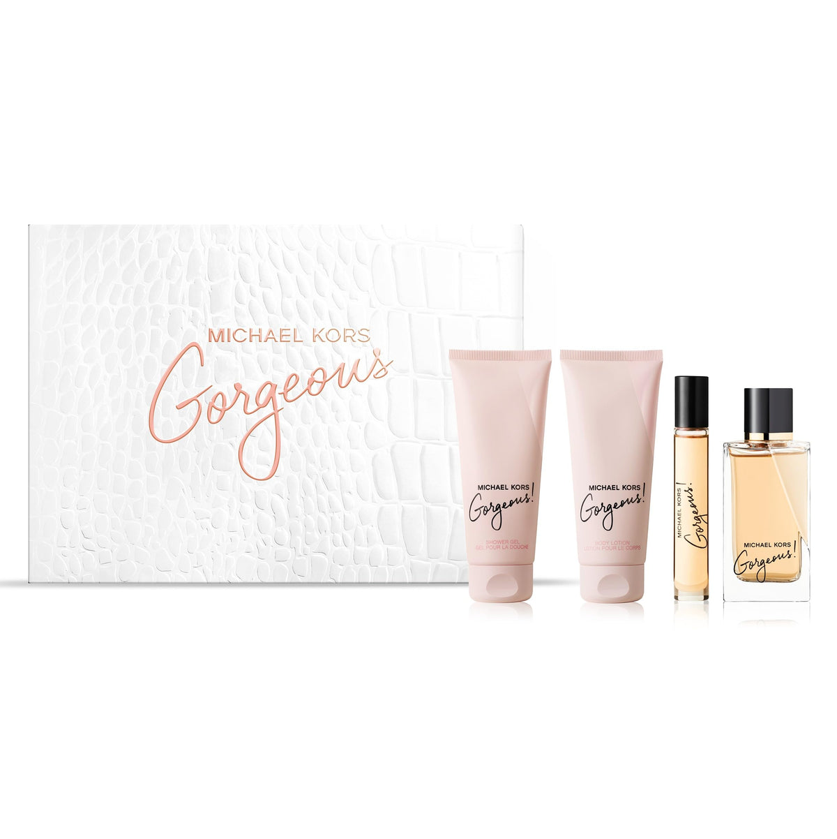 Michael Kors Gorgeous Perfume Gift Set including Eau de Parfum and body lotion