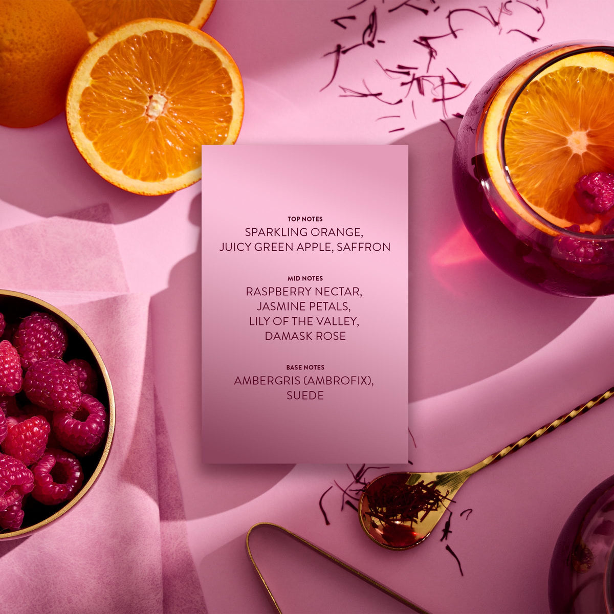 Michael Malul Sangria + Saffron Eau de Parfum lifestyle scene