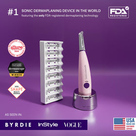 MICHAEL TODD Sonicsmooth Dermaplane Razor with accessories