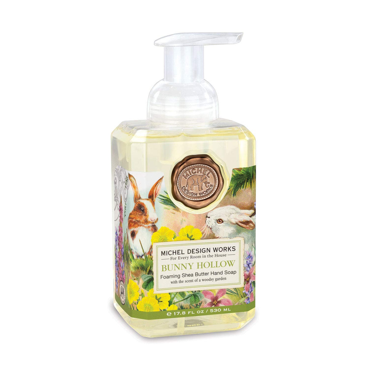 Michel Design Works Foaming Hand Soap Bunny Hollow front view
