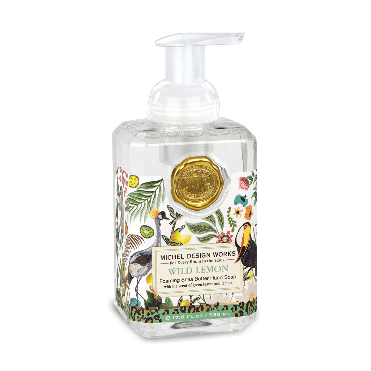 Michel Design Works Foaming Hand Soap Wild Lemon front view