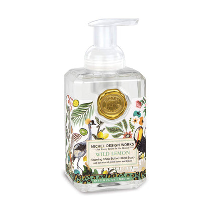 Michel Design Works Foaming Hand Soap Wild Lemon front view
