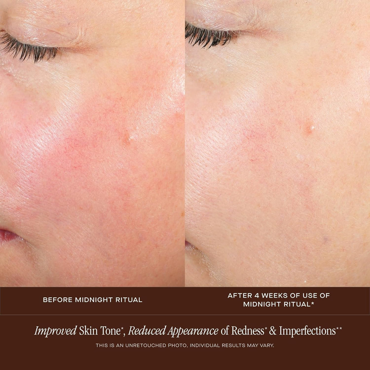 Midnight Ritual Serum applied on skin