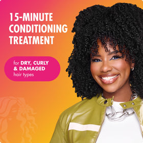 Mielle Organics Babassu & Mint Deep Conditioner back view with ingredients