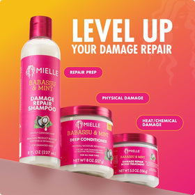 Mielle Organics Babassu & Mint Deep Conditioner texture close-up