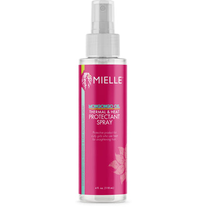 Mielle Organics Mongongo Oil Heat Protectant Spray 4oz front view