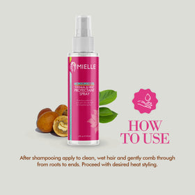 Mielle Organics Mongongo Oil Heat Protectant Spray 4oz packaging
