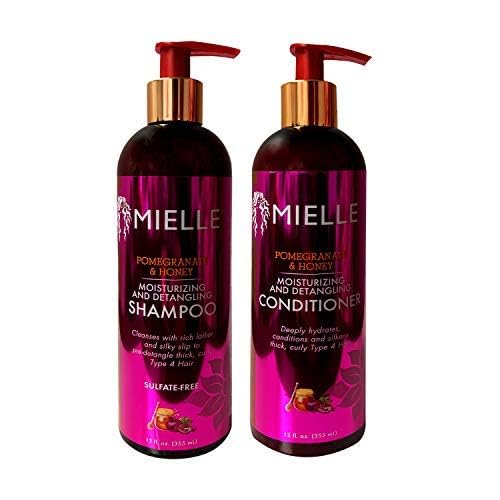 Mielle Organics Pomegranate & Honey Conditioner front view 12 fl oz