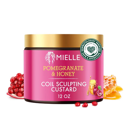 Mielle Organics Pomegranate & Honey Curl Cream front view