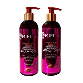 Mielle Organics Pomegranate & Honey Shampoo front view 12 fl oz