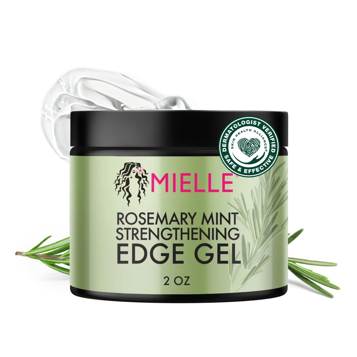 Mielle Organics Rosemary & Mint Edge Control Gel front view