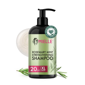 Mielle Organics Rosemary Mint Hair Strengthening Biotin Shampoo front view