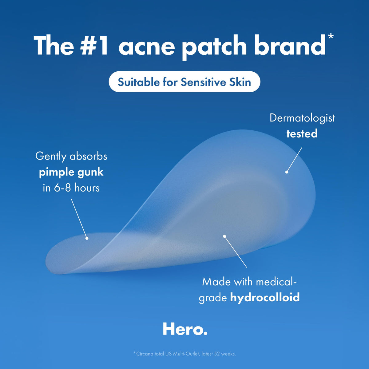 Mighty Patch Invisible+ packaging details