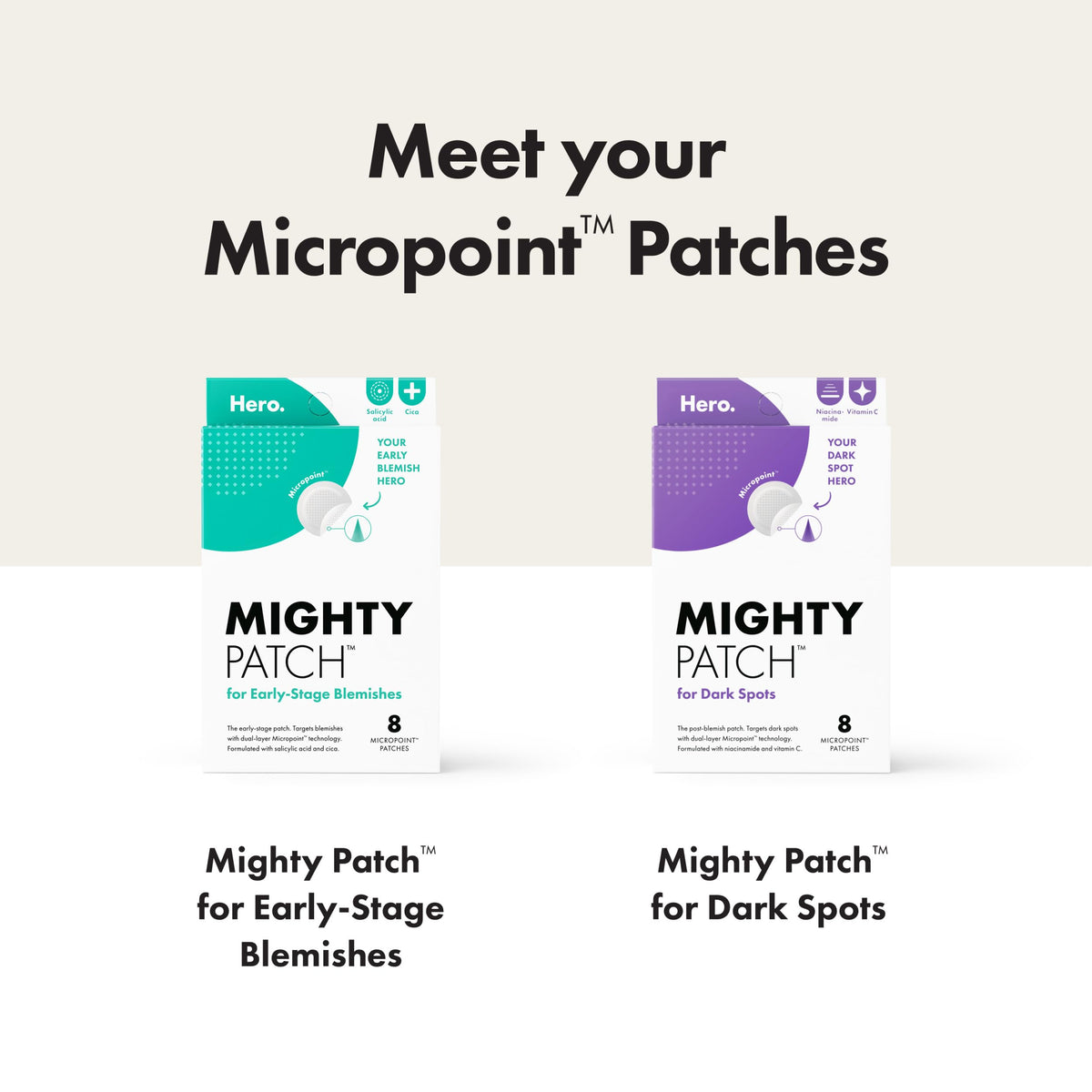 Mighty Patch Micropoint Acne Pimple Patches in a lifestyle setting