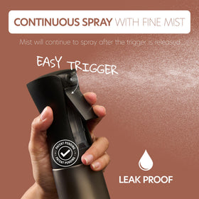 MIGHTY STRONG 10 OZ Continuous Spray Bottle misting hair