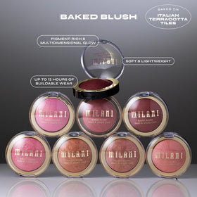 Milani Baked Blush Berry Amore in natural light