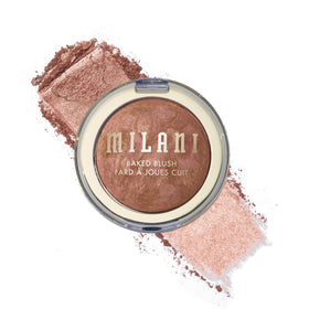 Milani Baked Blush Rose D'oro front view with matte and shimmery finish