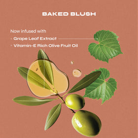 Milani Baked Blush Sparkling Rosé in natural light