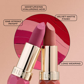 Milani Color Fetish Matte Lipstick Tease applied on lips