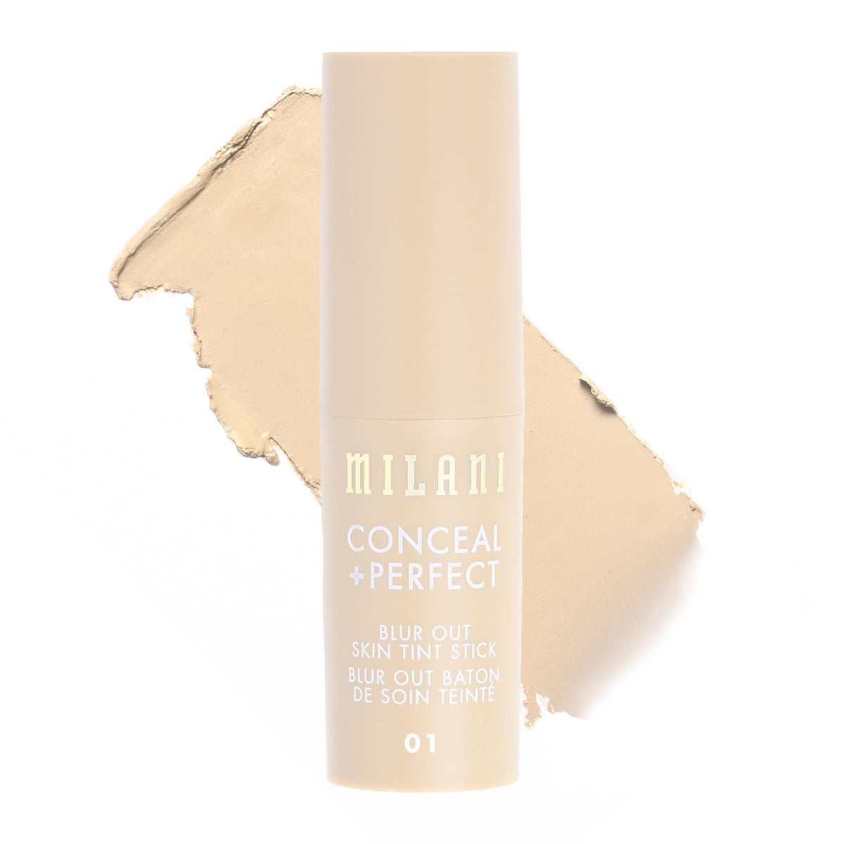 Milani Conceal + Perfect Blur Out Skin Tint Foundation 01-Very Fair Neutral front view