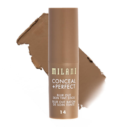 Milani Conceal + Perfect Blur Out Skin Tint Foundation in Tan Golden Olive front view