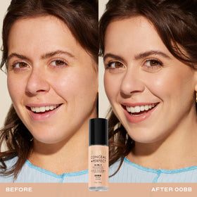 Milani Conceal + Perfect Foundation + Concealer 00BB-Nude back view
