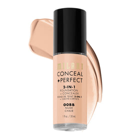 Milani Conceal + Perfect Foundation + Concealer 00BB-Nude front view