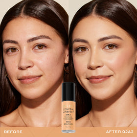 Milani Conceal + Perfect Foundation + Concealer 02A2 packaging
