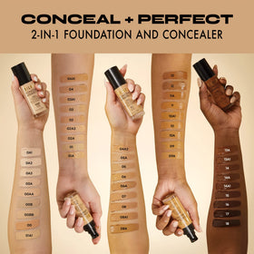Milani Conceal + Perfect Foundation + Concealer 02A2 side view