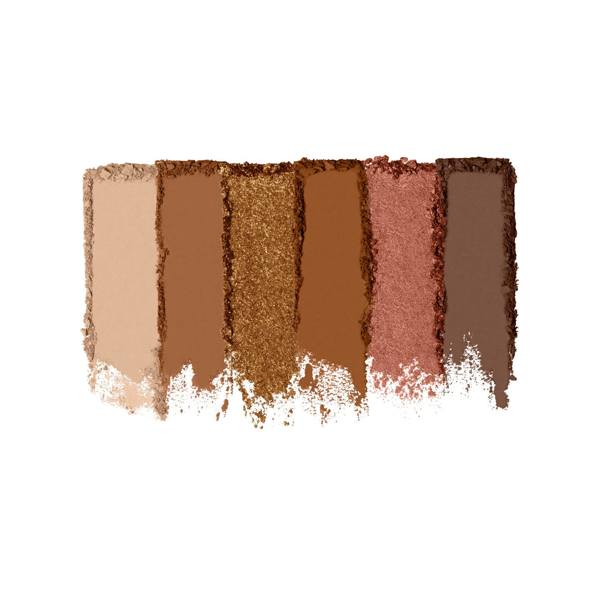 Milani Gilded Mini Eyeshadow Palette - Champagne Problems with applicator