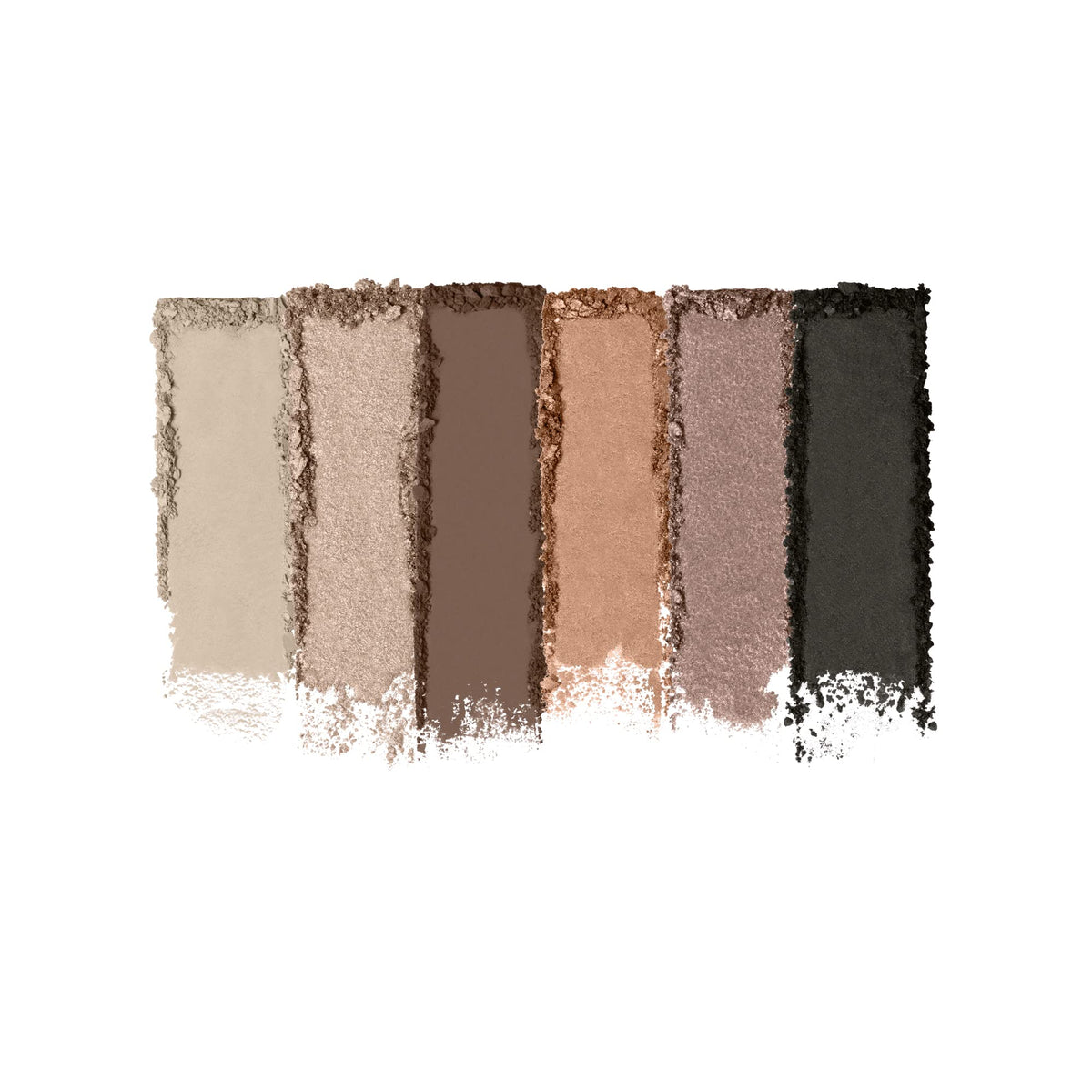 Milani Gilded Mini Eyeshadow Palette swatches on skin