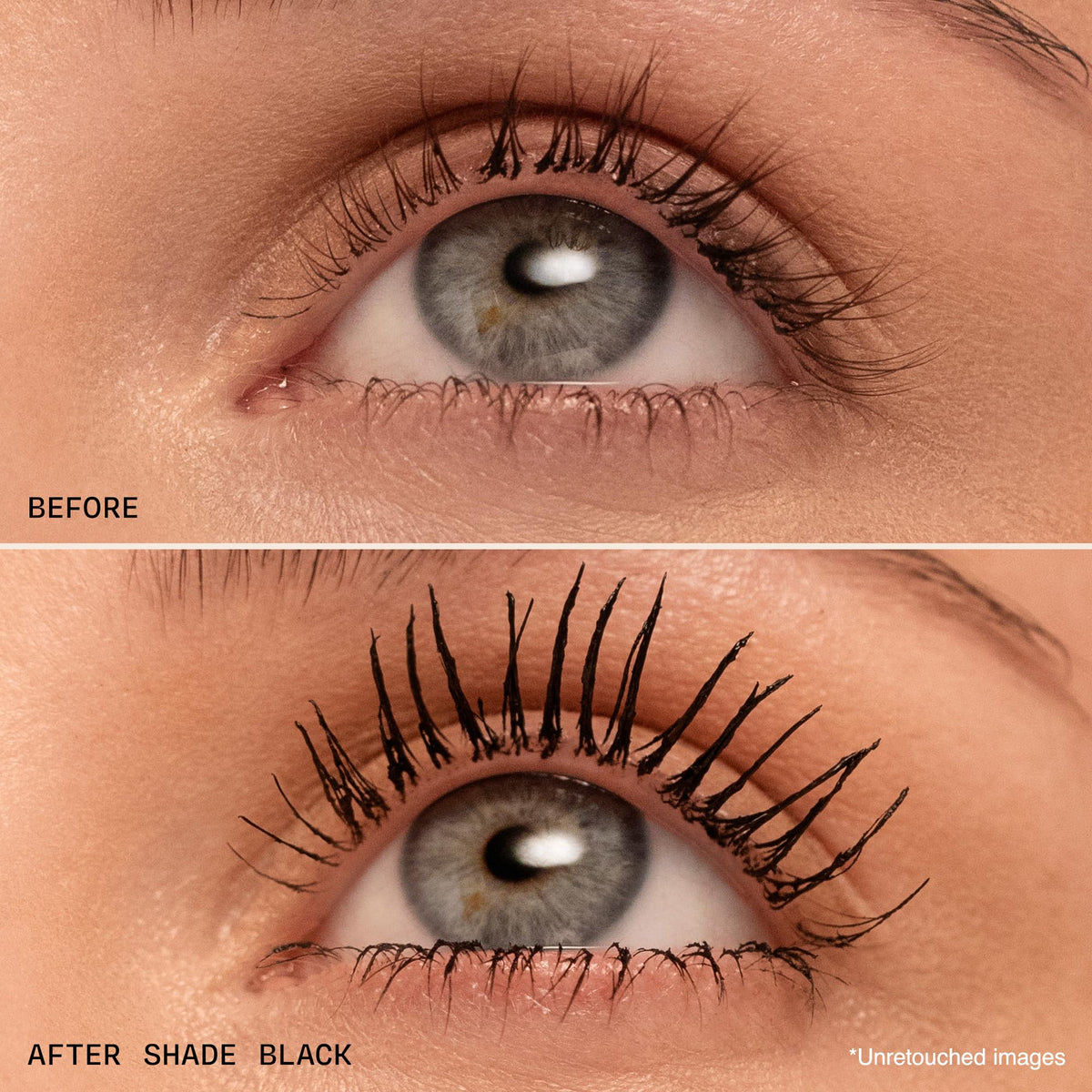Milani Highly Rated Tubing Mascara application on lashes